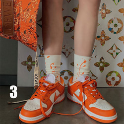 人気の靴下❤️パターンソックス 2枚目の画像