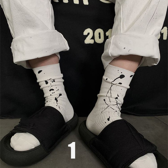 人気の靴下❤️パターンソックス 7枚目の画像