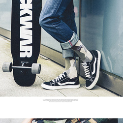 男性野球靴下迷彩メンズチューブソックススポーツウインドスケートボードクリエイティブソックス 6枚目の画像