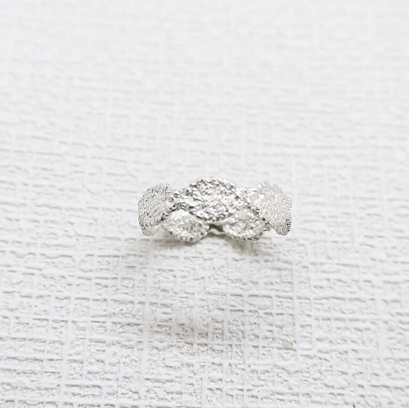 Antique lace ring(SV) 2枚目の画像