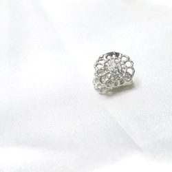 Sunflower lace earcuff (SV) 2枚目の画像