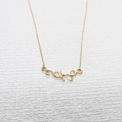 【1点もの】Ivy necklace(SV/18Kgp) 6枚目の画像