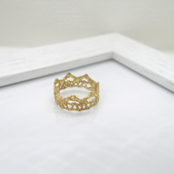 Crown ring (18Kgp) 3枚目の画像