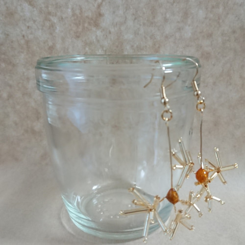 線香花火のピアス ピアス（フック・チェーン） yoake 通販