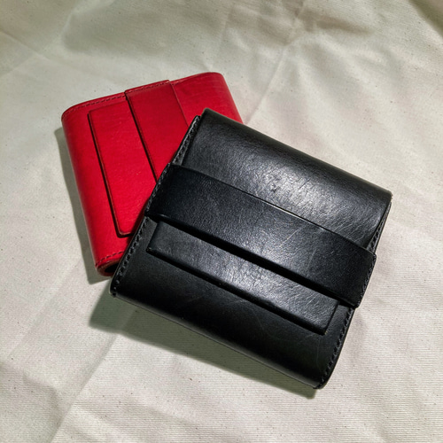 フラップミニウォレット（Black） その他ミニ財布・コンパクト財布 jet  