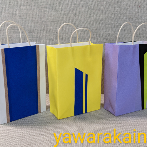 折り紙 ミニ紙袋 「新幹線風」 その他雑貨 やわらかいんこ 通販