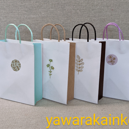 ミニ紙袋(栄養ドリンク用)-ハリネズミ 20枚 折り紙 ミニ紙袋 「ナチュラルサイドカラー」 その他雑貨