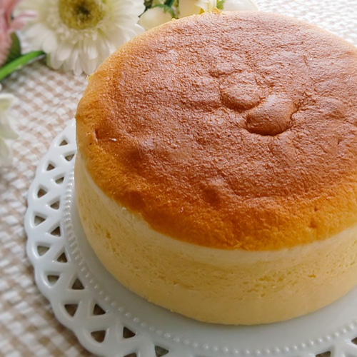 gege　スフレ　ホールケーキ スフレチーズケーキ（1台）15センチホール ケーキ hinami焼菓子店