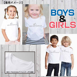 【送料無料】 猫 ねこ 子供服 オリジナルロゴTシャツ ネコきもち 3枚目の画像