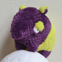 獏さん 紫×黄緑 小サイズ ぬいぐるみ ぬいぐるみ いなすずめ 通販