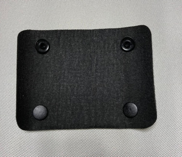 ハンドルカバー　持ち手カバー　ハンドメイド　トートバッグ　黒 4枚目の画像