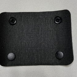 【3センチ幅対応】　ハンドルカバー　持ち手カバー　ハンドメイド　トートバッグ　黒 4枚目の画像