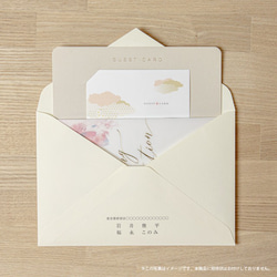 【ゲストカード│名入れなし】JAPANESE（ジャパニーズ）│30枚セット 6枚目の画像