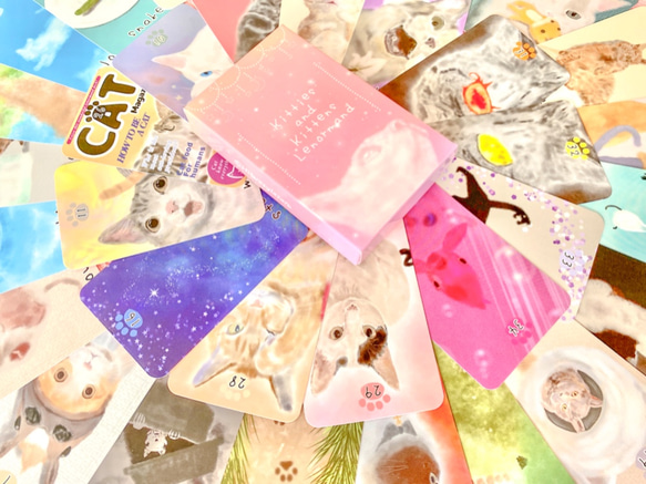猫好きさん必見✨可愛すぎるオールねこちゃんのデッキ✨キャットルノルマンカード あんずまろん】ジャーニー キャット ルノルマン JOURNEY CAT