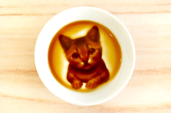子猫の醤油皿 1枚目の画像