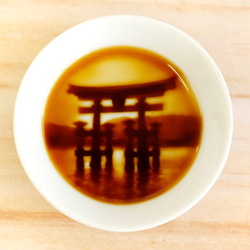 嚴島神社の醤油皿 1枚目の画像