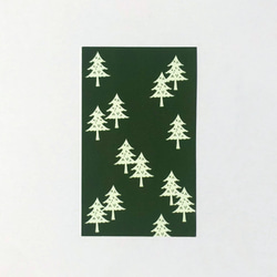 モミの森のメッセージカード 3枚目の画像