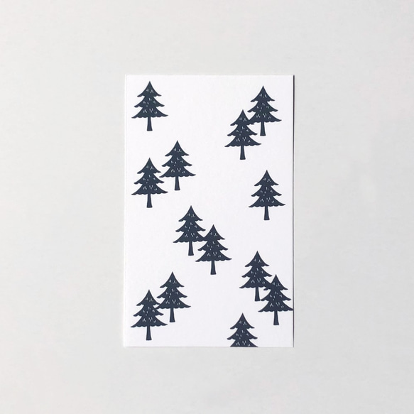 モミの森のメッセージカード 6枚目の画像