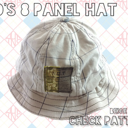 KID'S 8 PANEL HAT KC001-508 【N.U.T/エヌユーティーキッズ】 1枚目の画像