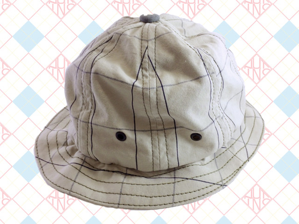 KID'S 8 PANEL HAT KC001-508 【N.U.T/エヌユーティーキッズ】 2枚目の画像