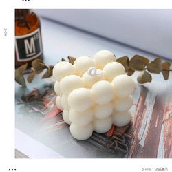 シリコンモールドＤ　キャンドル　インテリア　照明　癒し　韓国風　ハンドメード　雑貨 3枚目の画像