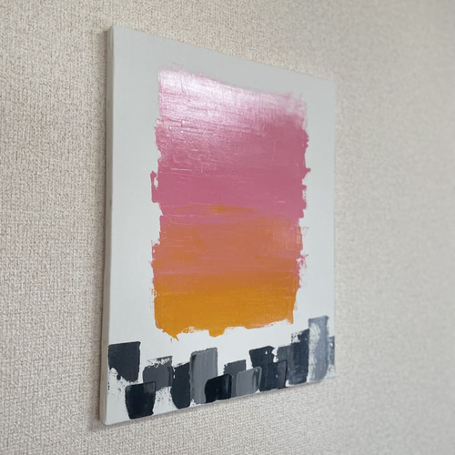 抽象画 抽象画（油絵）葛藤 Conflict (原画） 絵画 Zarathustra AP 通販