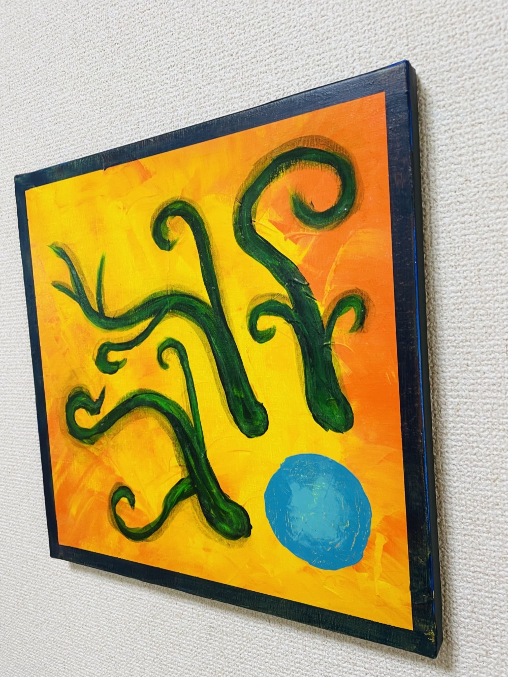 夜空 テクスチャーアート おおきく アクリル画 油絵風 売買され 夜空 テクスチャーアート おおきく アクリル画 油絵風 売買され