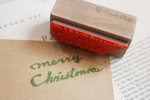 手寫聖誕快樂 [加粗] 郵票 第1張的照片