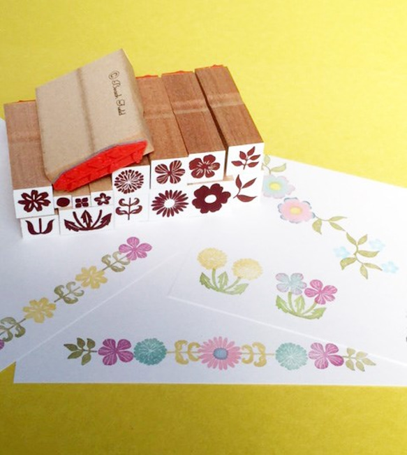 Garden petit stamp set 3枚目の画像