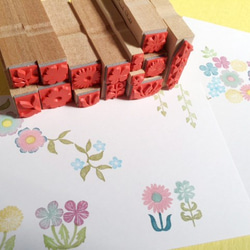 Garden petit stamp set 8枚目の画像