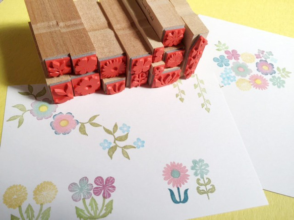 Garden petit stamp set 8枚目の画像