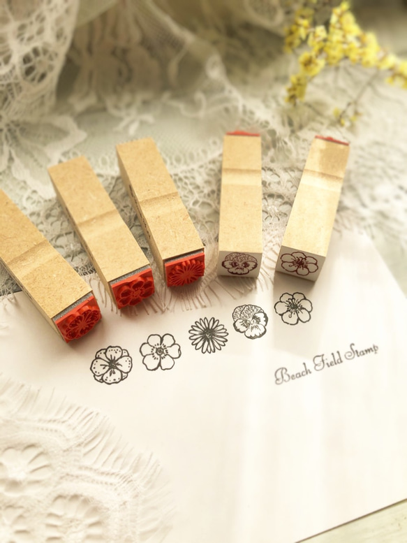 Classic Flower Petite Stamp Set 3枚目の画像