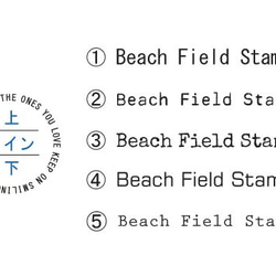 セミオーダー消印スタンプ【Simple】 5枚目の画像