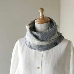 ベルギーリネン ストール 白 ストール NAPI Clothing 通販