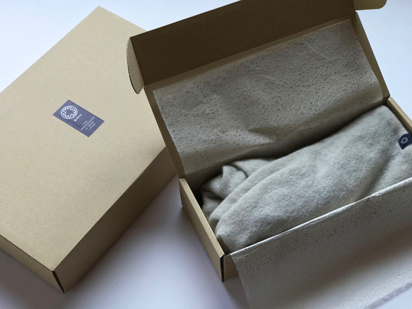 『まさき様専用』温度を纏う 純カシミヤのふわふわBi-colorねじりスヌード  Beige/Musterd 6枚目の画像