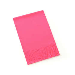 碧樹織造100％山羊絨圍巾（粉紅色） 第3張的照片
