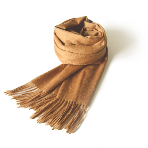 至高の逸品・尾州職人作 最高級ベビーカシミヤ100% の大判ショール