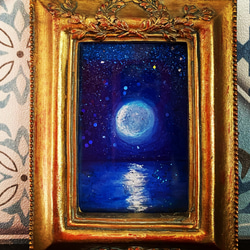 ○Moon memory 絵画原画 0_33286a5a6a1b99746f780bd7626d