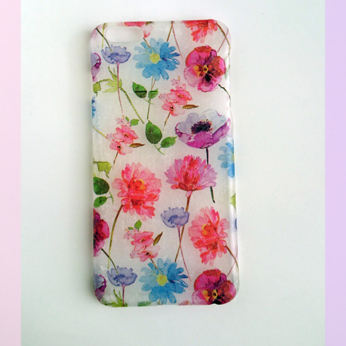 ボタニカル デコパージュ スマホケース iphone6 plus スマホケース