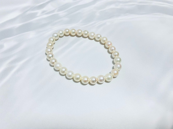 【特輯】7mm珍珠手鍊～Akoya Pearl White～ 第7張的照片