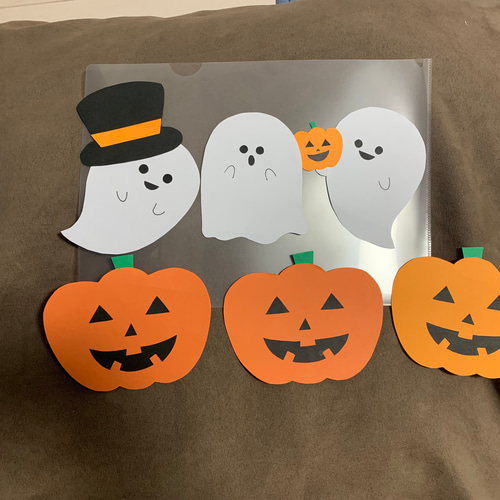 ハロウィンおばけのかぶりもの♪ハロウィンイラスト☆アクリル