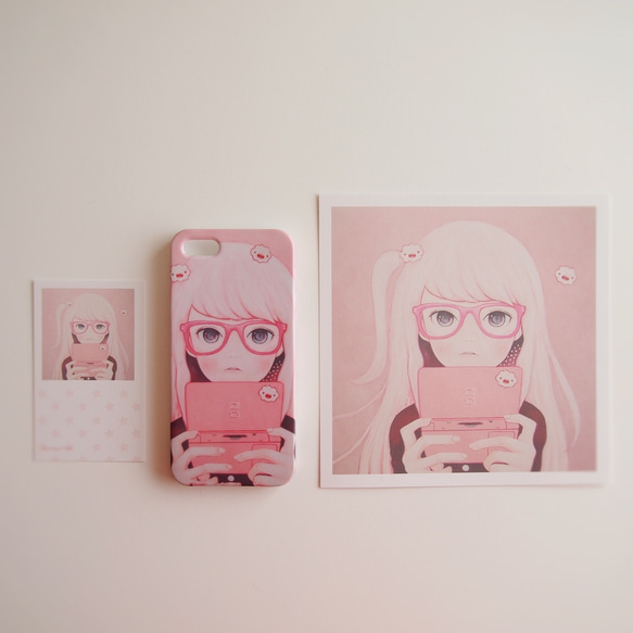 Gamegirl Girl iPhone5/5S/SEケース 4枚目の画像