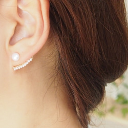 BEACH 珍珠耳環(單耳出售)(S) 第5張的照片