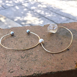 2dot Bangle■Grey Pearl 第5張的照片