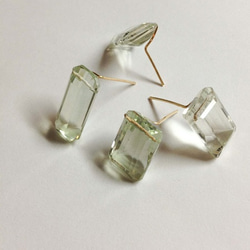 ☆再販☆bijoux ピアス●H●レクタングルカット 1枚目の画像