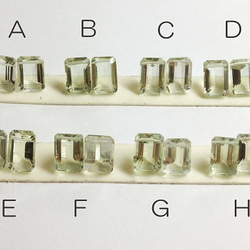 ☆再販☆bijoux ピアス●H●レクタングルカット 2枚目の画像