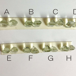 ☆再販☆bijoux ピアス●H●レクタングルカット 4枚目の画像