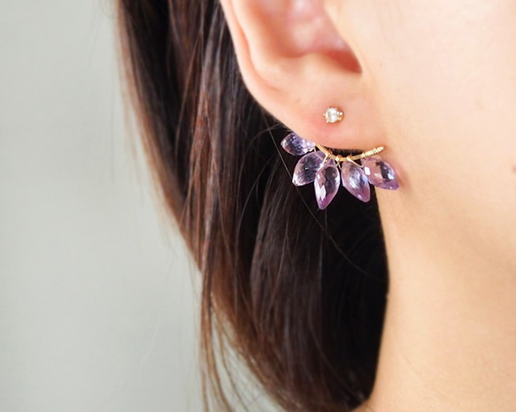 Amethyst bijou P ペア売価格 3枚目の画像