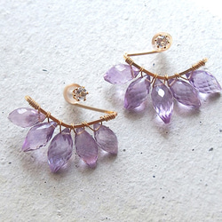 Amethyst bijou P ペア売価格 1枚目の画像