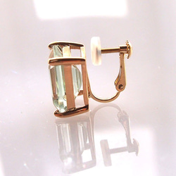 CANDY Earring.Green amethyst　１Ｐ売り 2枚目の画像